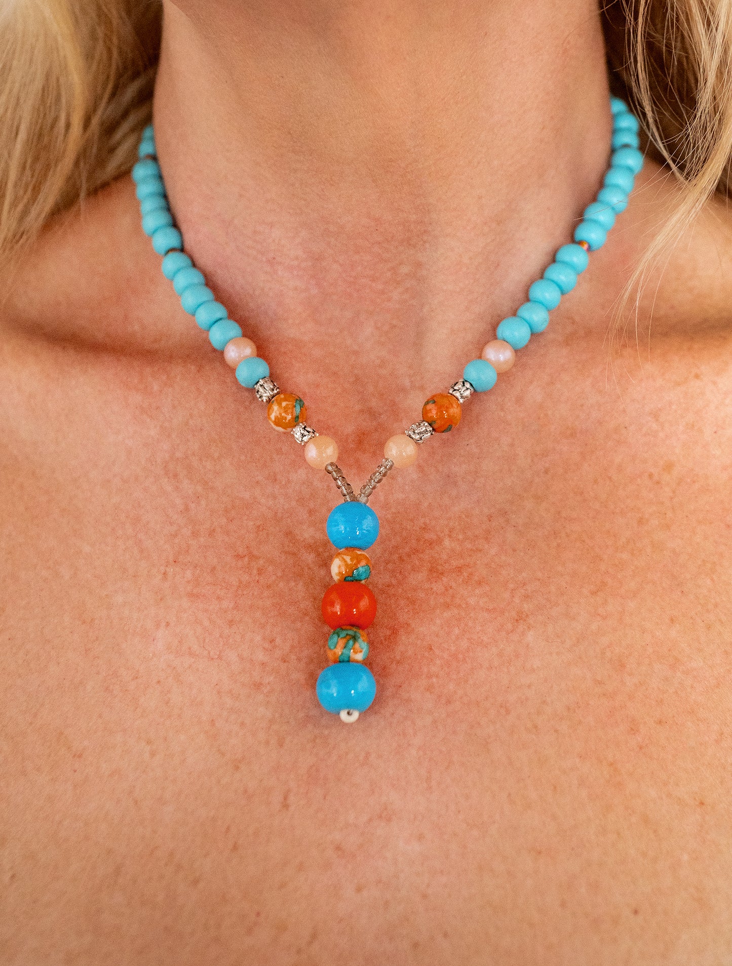 Rain Flower Jasper β Statement Necklace