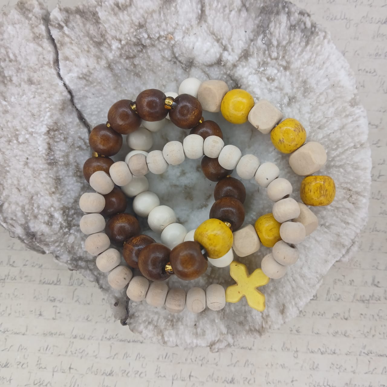 The Noble Stack | 3-Piece Wooden Wrist Stack