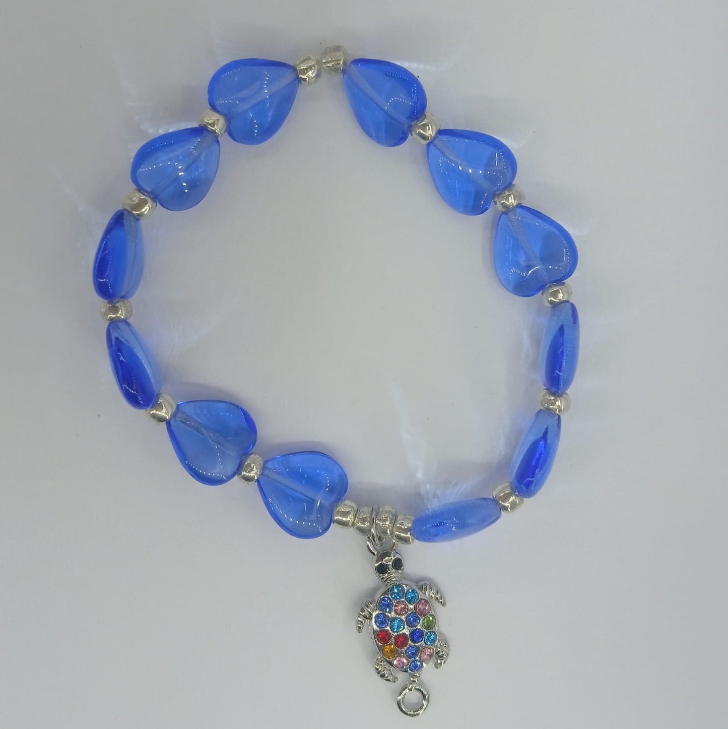 Blue Heart Bracelet - Stunning Elegance for Every Occasion