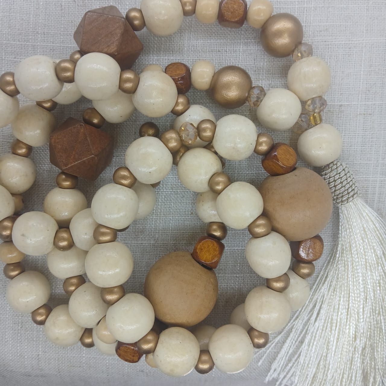 White Chocolate — Boho Statement Long Necklace