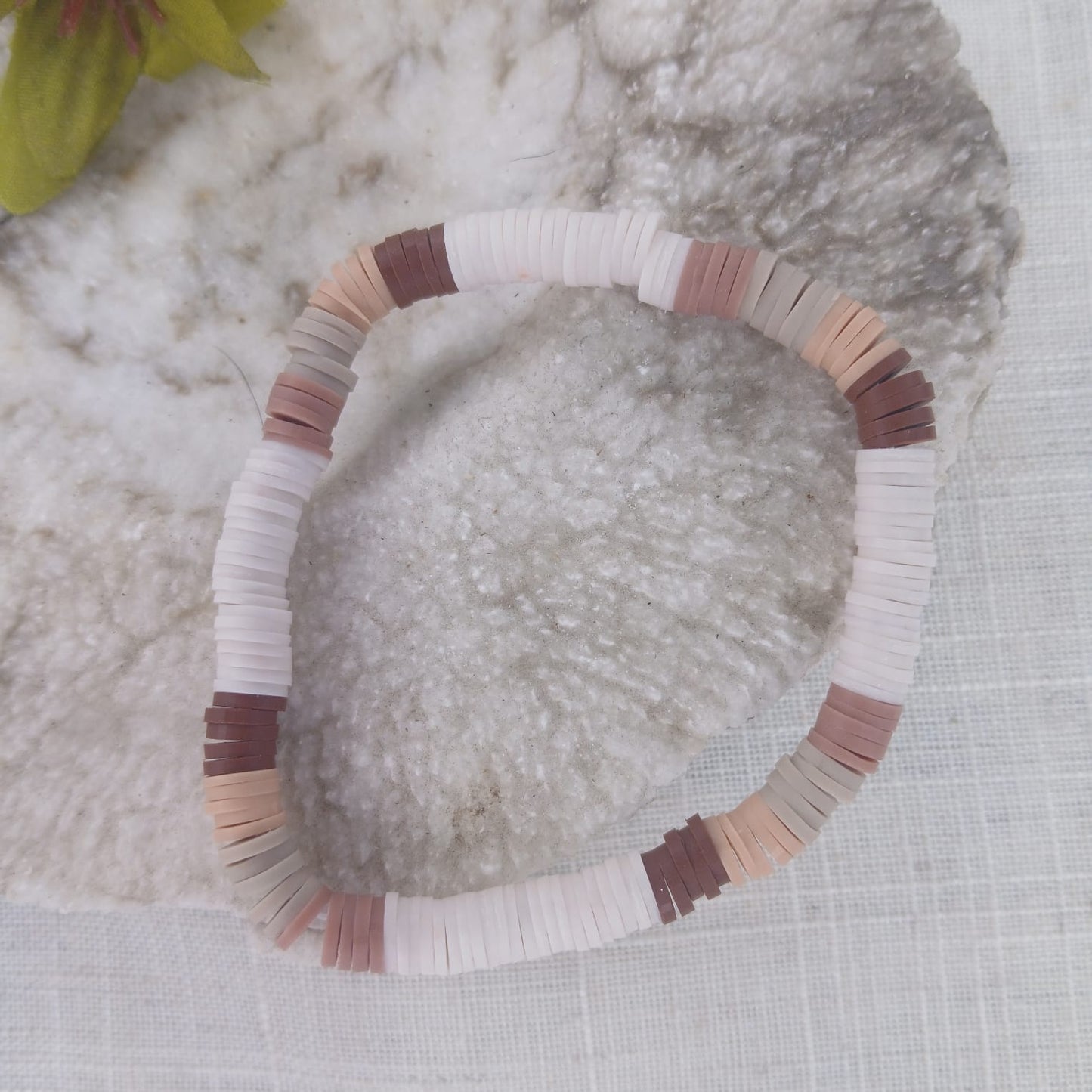 WolfPack Wrist Stack - Trendy Wood, Seed, and Glass Accessory to Elevate Your Style