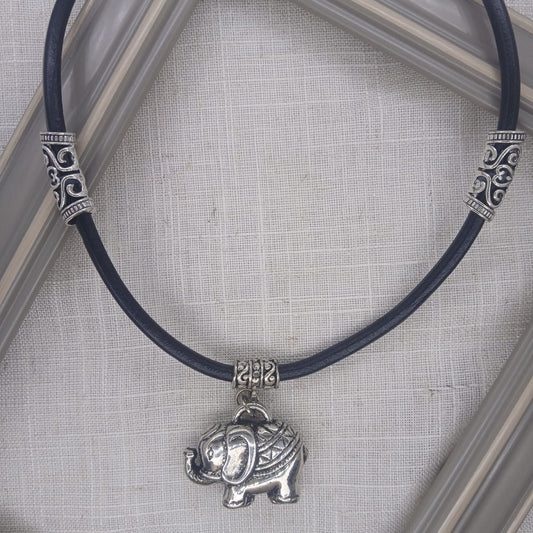 Elephant Spirit Choker | Boho-Luxe Statement Necklace