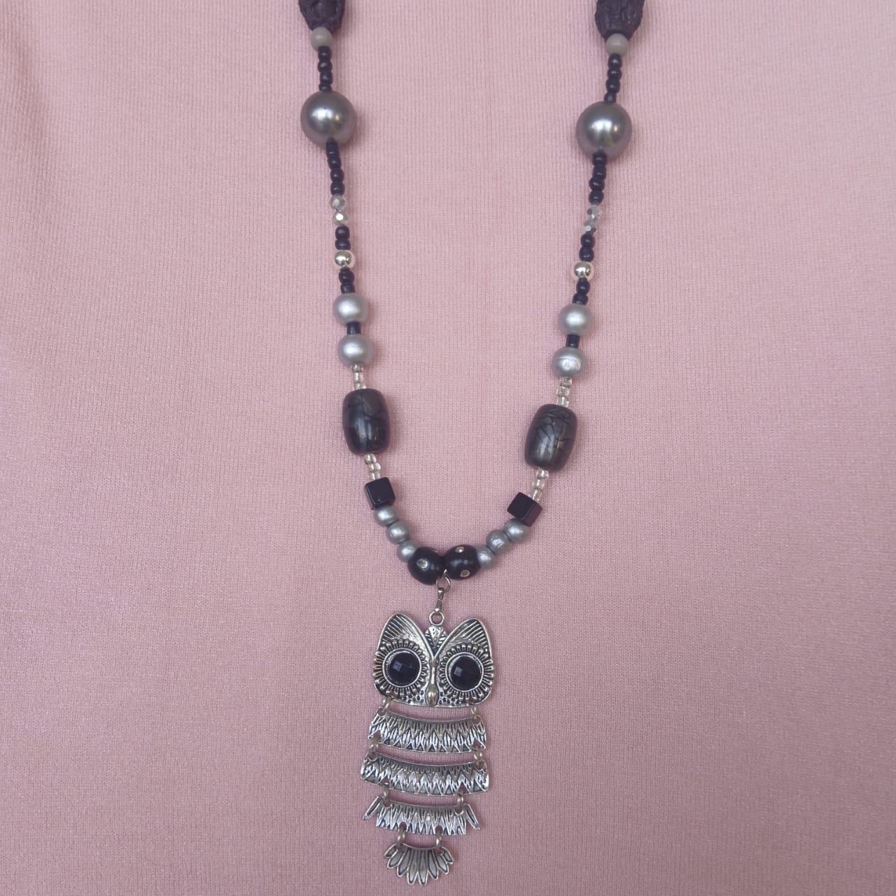 The Owl — Wisdom & Intuition Long Necklace