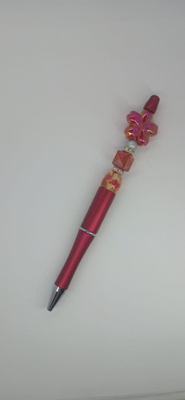 Red Flower Pen