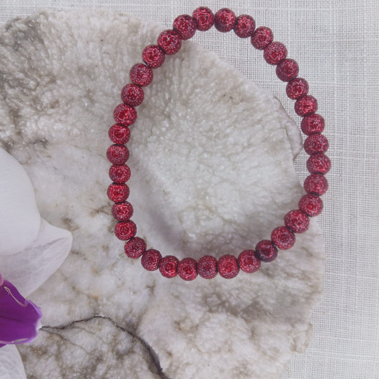 Necklace and Bracelet combo:  Pearl B my Valentine