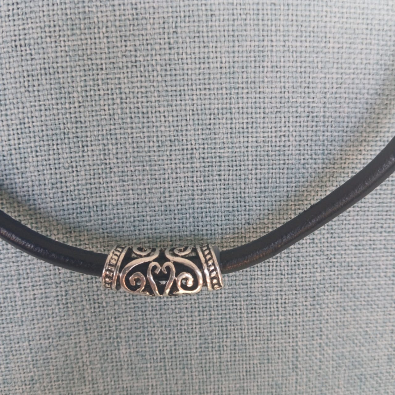 Intertwined Circles Choker | Minimalist Silver Statement Necklace