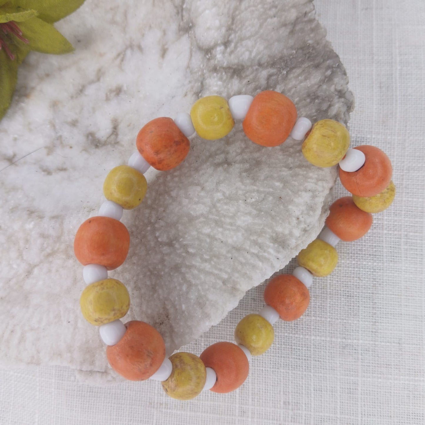Vitality Wooden Seed Glass Beads - Fresh Style Enhancement